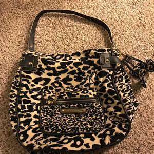 Juicy Couture Leopard Velour Purse